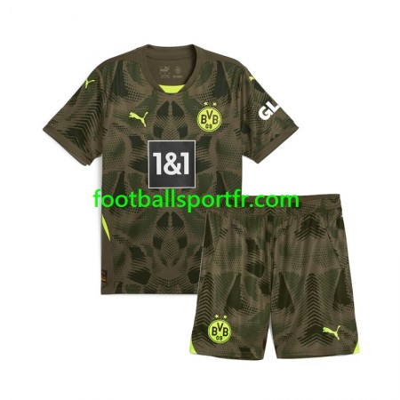 Tenue Borussia Dortmund Gardien Enfant Domicile 2024-2025 Maillot de Foot Tenue Borussia Dortmund Gardien Enfant Domicile 2024-2025 Maillot de Foot